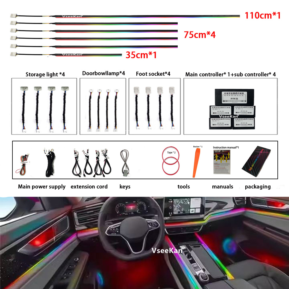 Lighting Bolt Decor - 18 in 1 LED Symphony Ambient