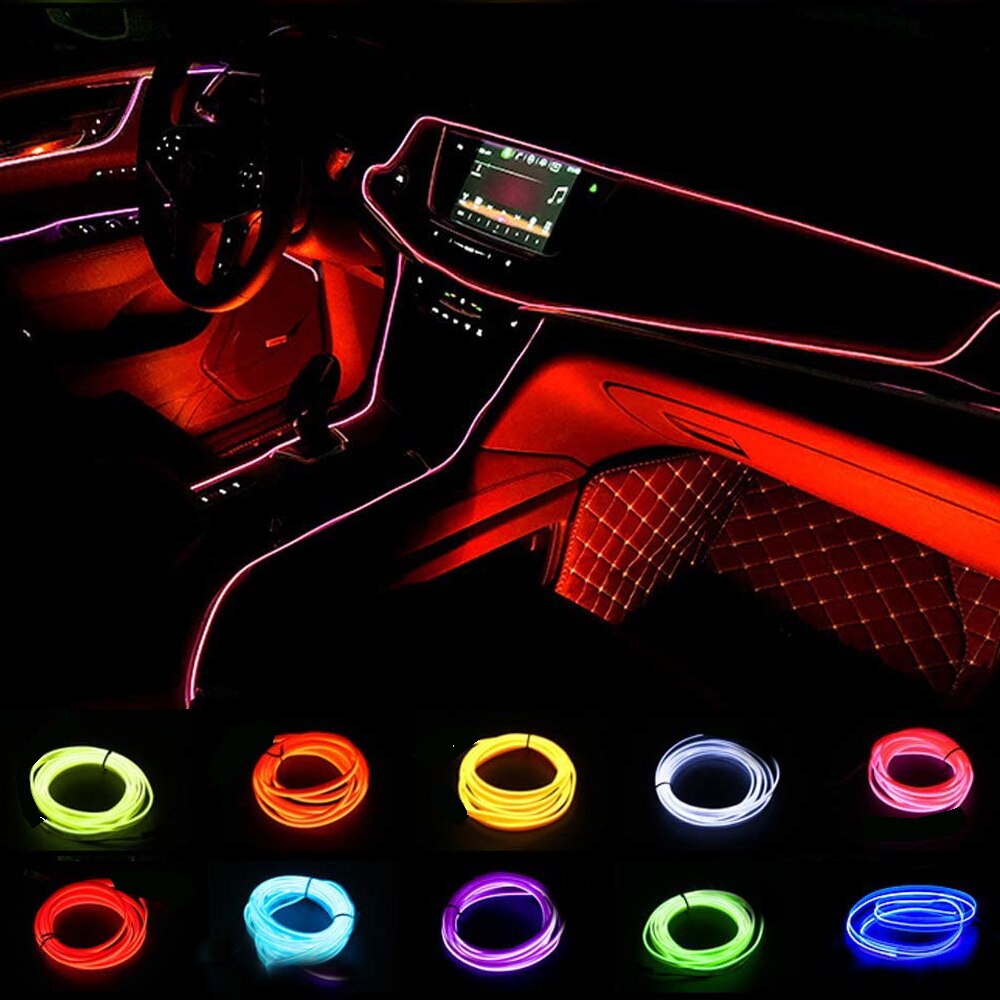 Lighting Bolt Decor - 1M/3M/5M USB LED Ambient Light For