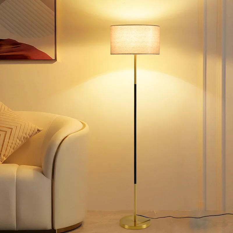 Modern Simple Cloth Led Floor  - Floor Lamp Tripod 评论和价格