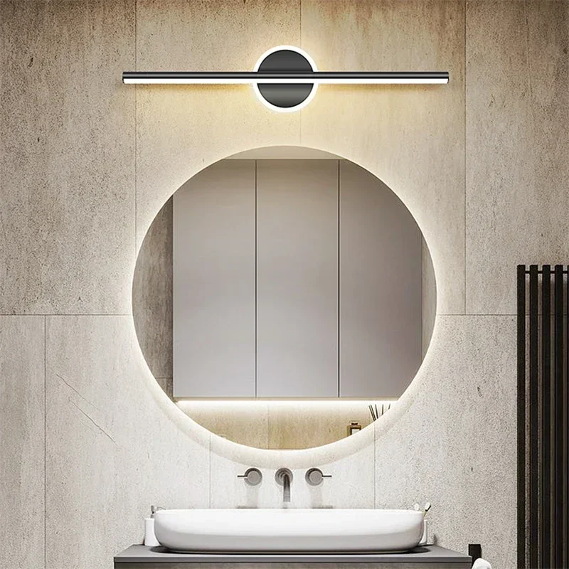 Modern LED Mirror Lamp 40/55cm - Decor Lighting Fixtures 评论和价格