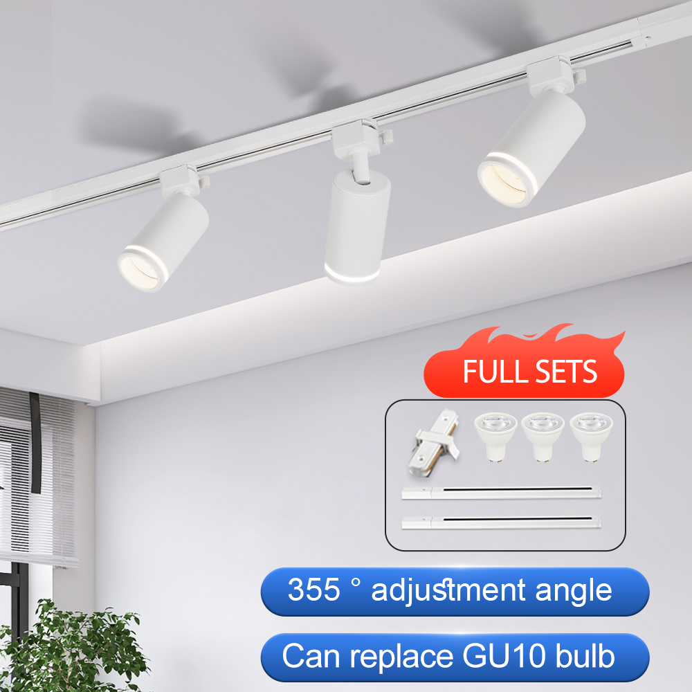 Led Track Light GU10 Spotlight - Decor Lighting Fixtures 评论和价格