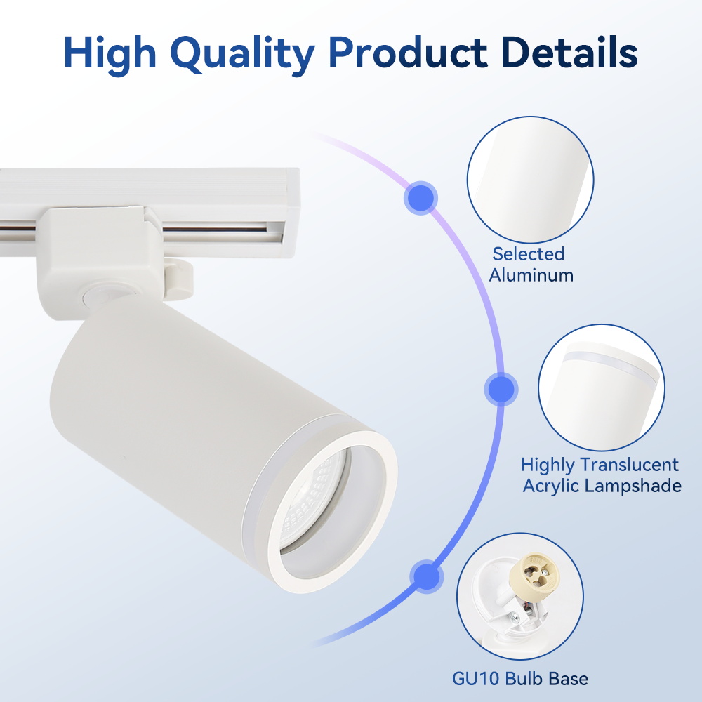 Led Track Light GU10 Spotlight - Decor Lighting Fixtures 评论和价格