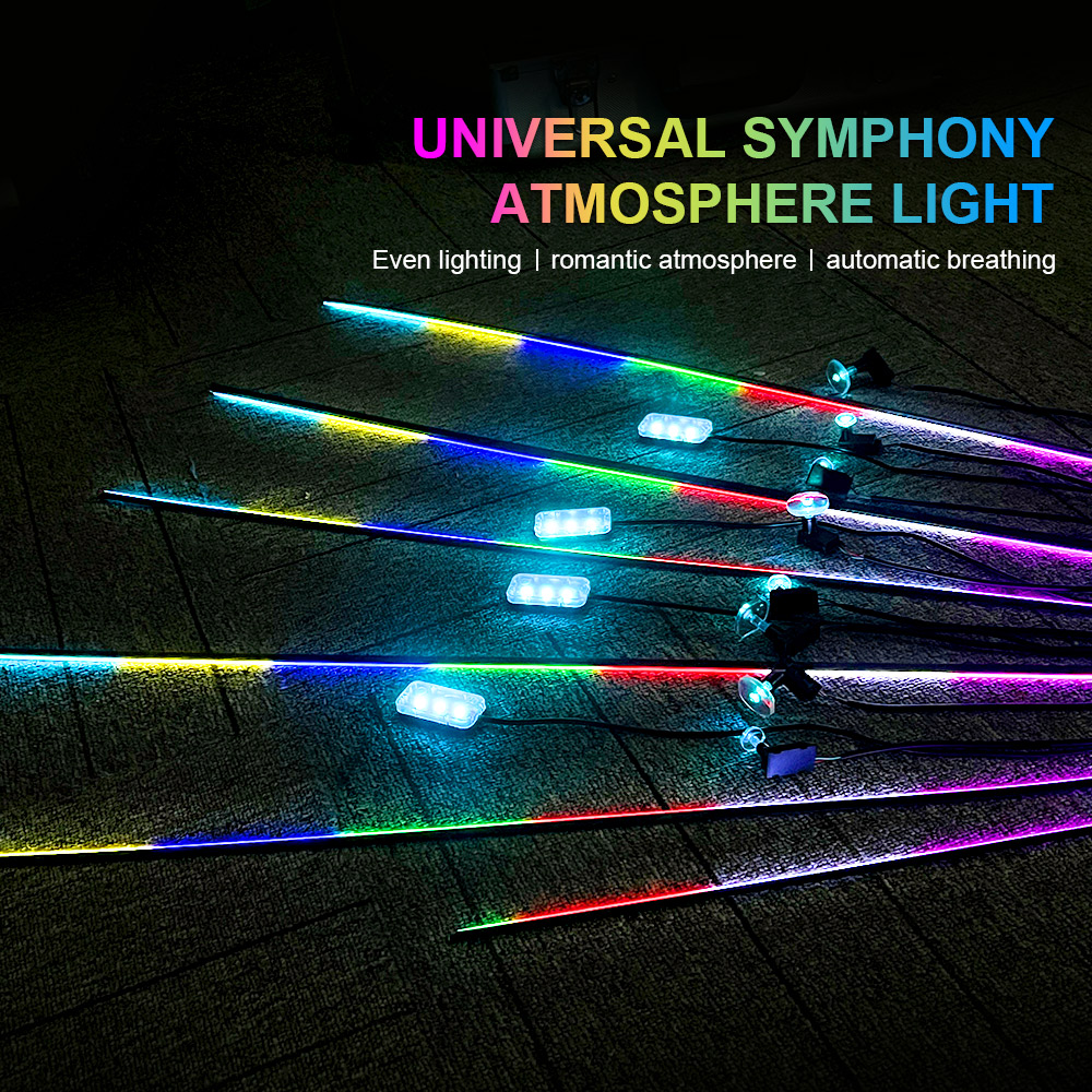 18 in 1 64 Color RGB Symphony  - Lighting Bolt Decor 评论和价格