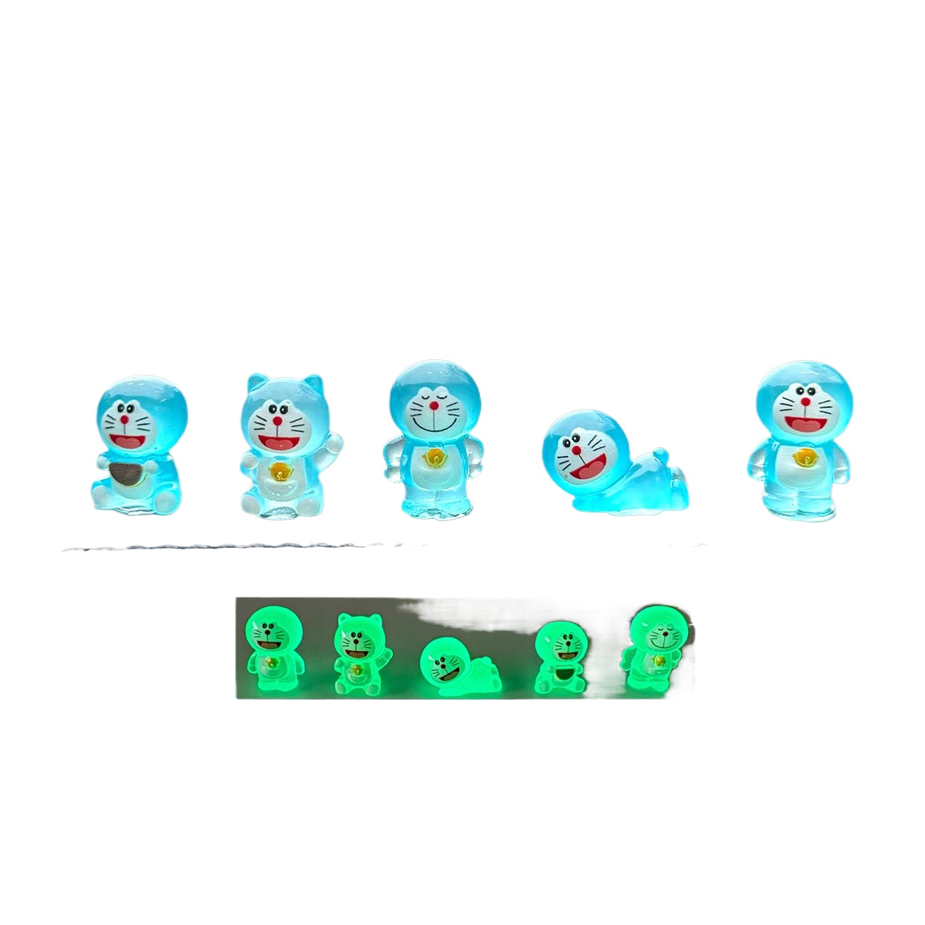 Doraemon Glow Desktop Ornament - Up Lighting Decor 评论和价格