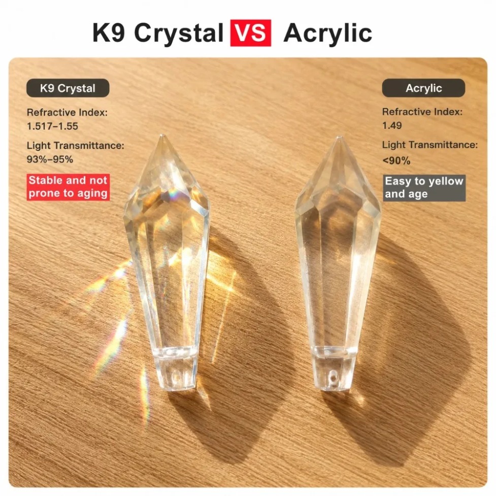 1/5/10PCS K9 High Transparent  - Decor Lighting Fixtures 评论和价格
