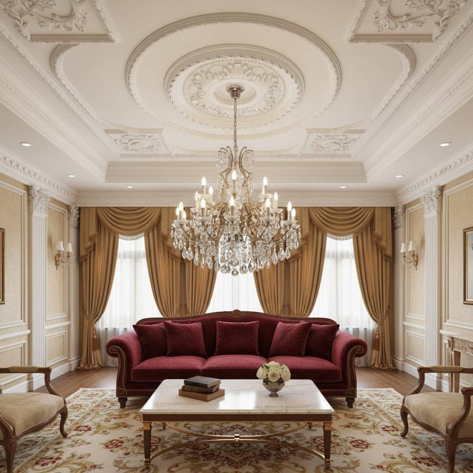 Gold Embossed Ceiling Light Pa - Decor Lighting Fixtures 评论和价格