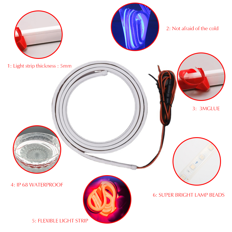 12V Scan Starting Flowing Led  - Lighting Bolt Decor 评论和价格