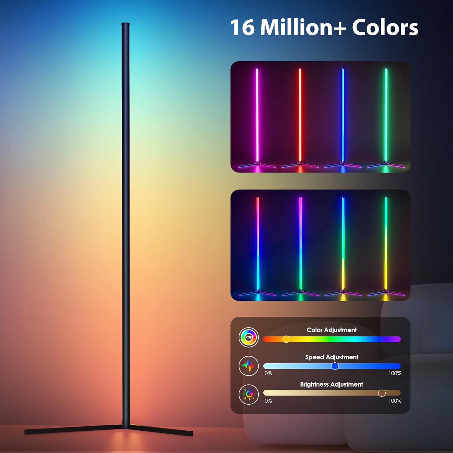 RGB Dream Color Floor Lamp wit - Floor Lamp Tripod 评论和价格