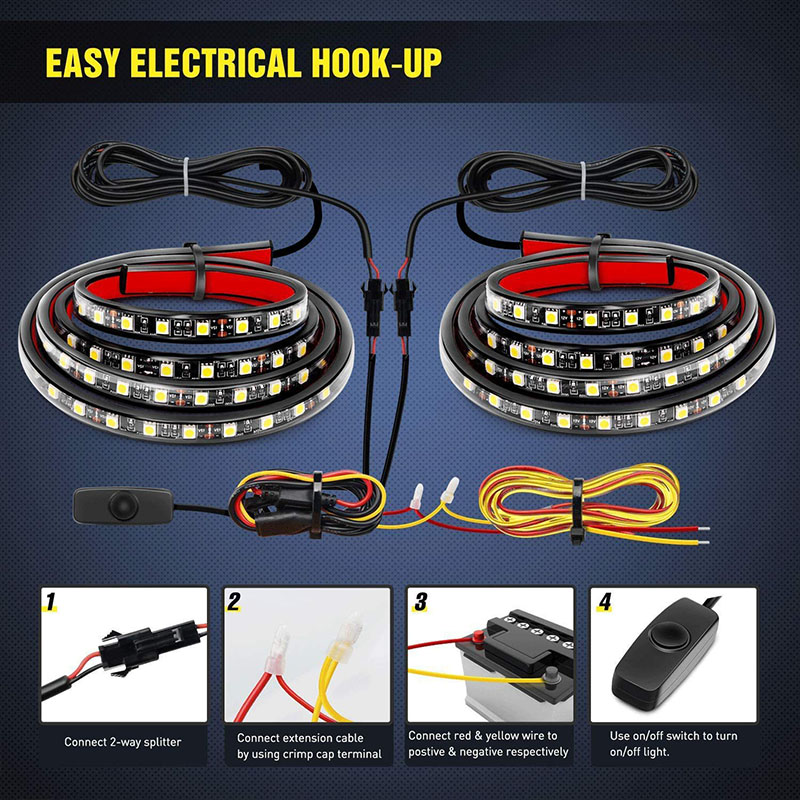 12V Waterproof LED Pickup Truc - Lighting Bolt Decor 评论和价格