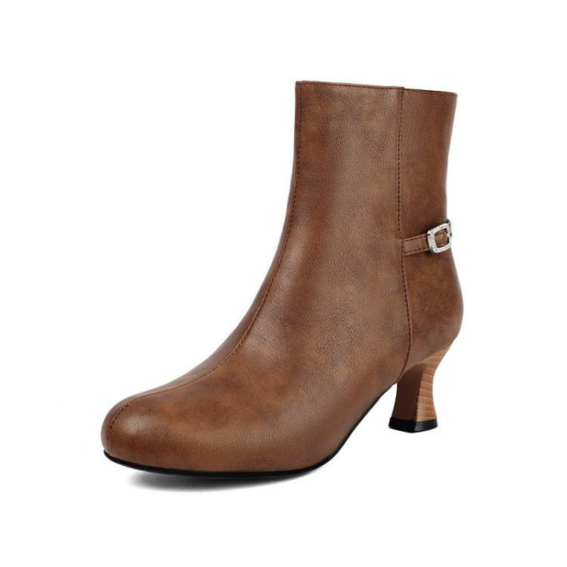 Thick Heel  Zipper-up  Big siz - Up Lighting Decor 评论和价格