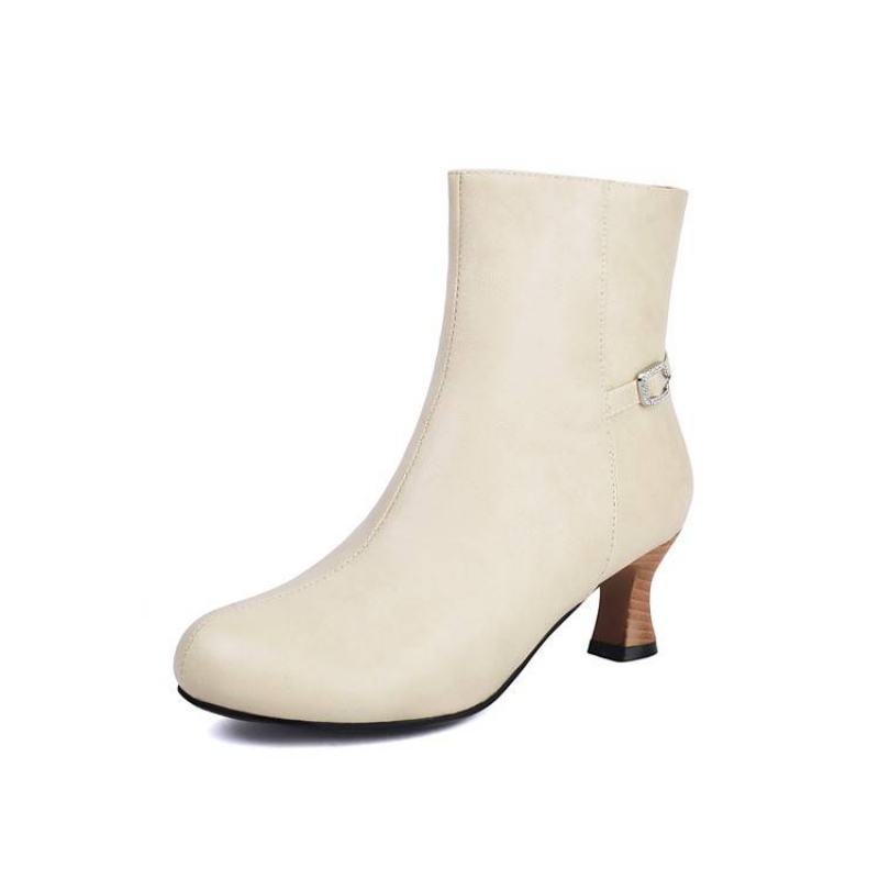 Thick Heel  Zipper-up  Big siz - Up Lighting Decor 评论和价格