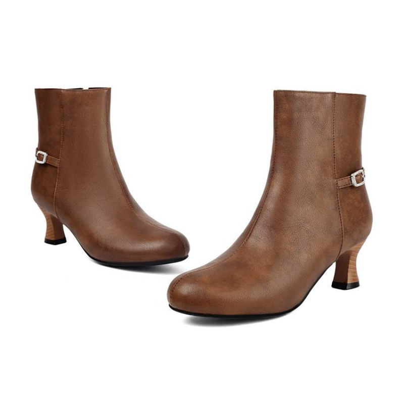 Thick Heel  Zipper-up  Big siz - Up Lighting Decor 评论和价格