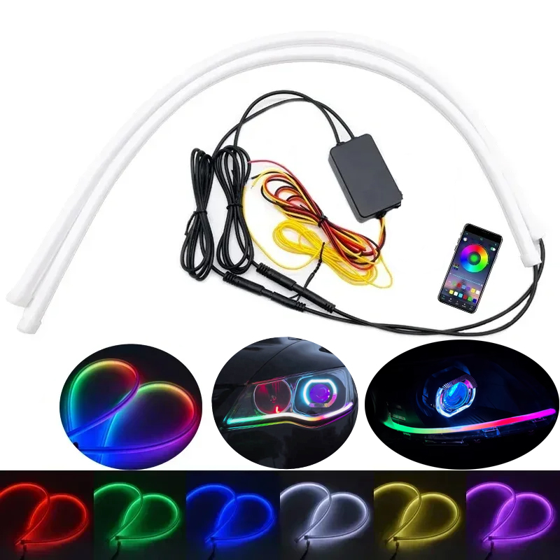 Symphony DRL Car LED Daytime R - Lighting Bolt Decor 评论和价格