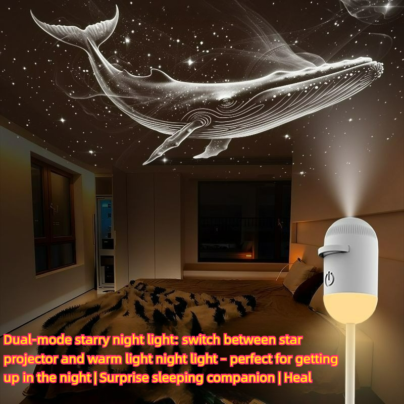 2-in-1 Mini Mood Light Star Pr - Decor Lighting Fixtures 评论和价格