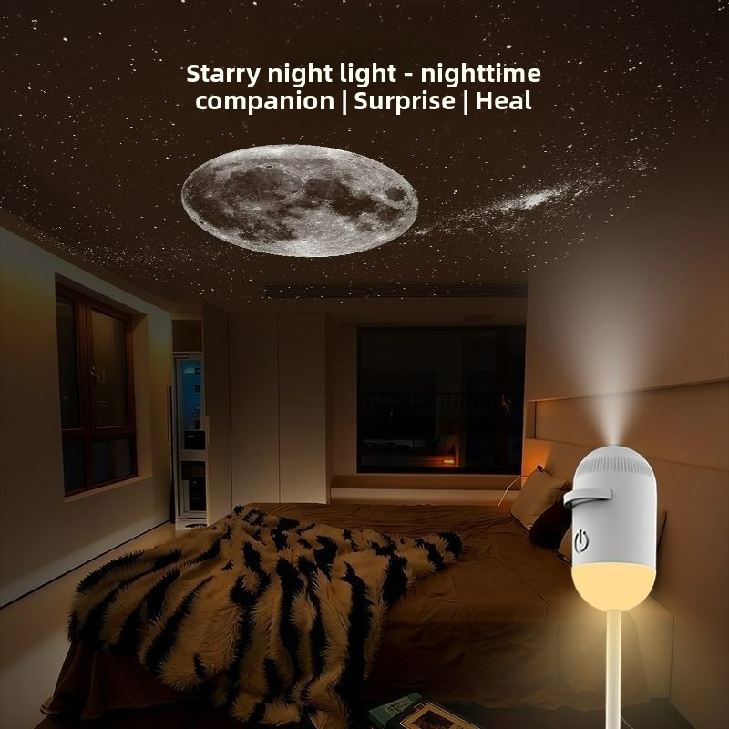2-in-1 Mini Mood Light Star Pr - Decor Lighting Fixtures 评论和价格