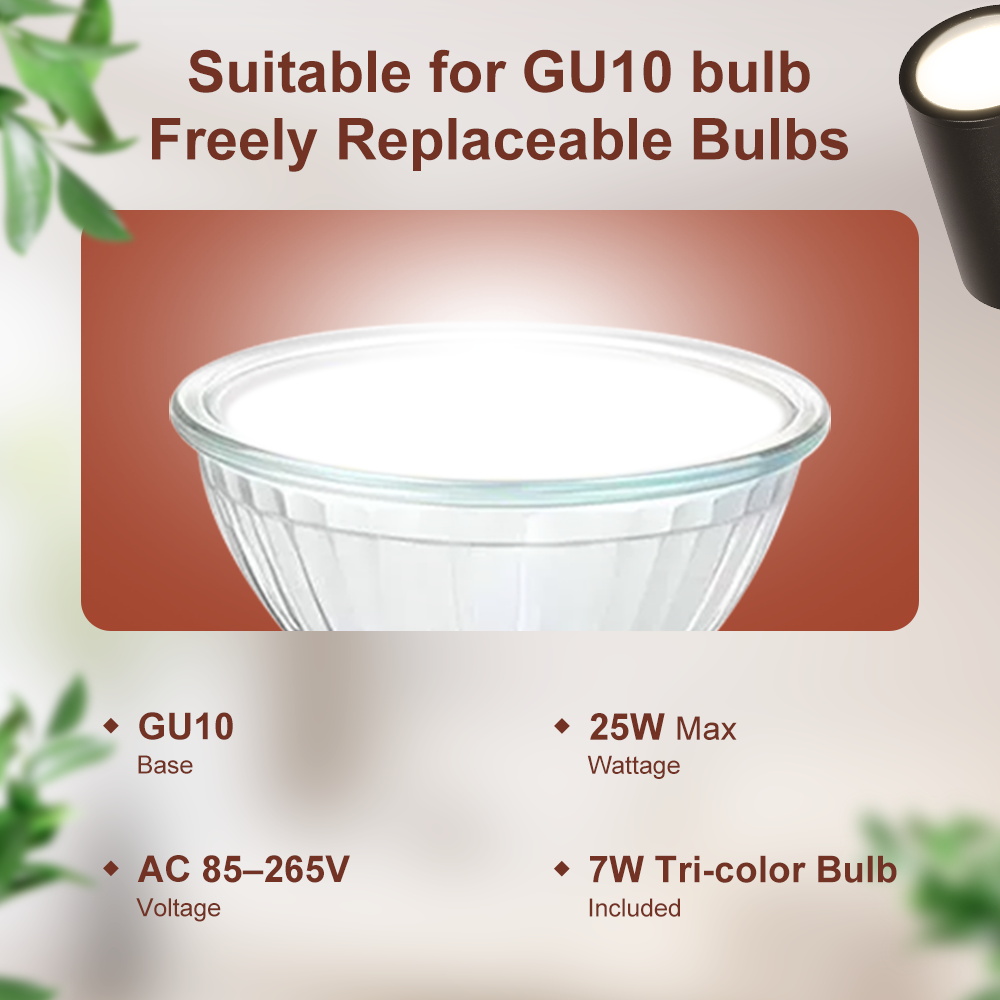 Foldable LED Downlight GU10 3C - Decor Lighting Fixtures 评论和价格