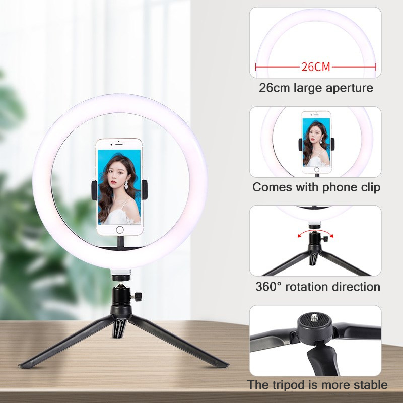 26cm 10 inch Led Ring Selfie L - Lighting Gallery 评论和价格