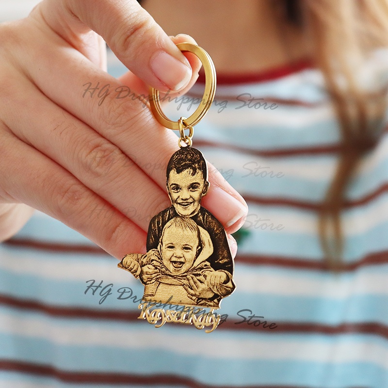 Personalized Baby Photo Keycha - Pendant Light Shade 评论和价格