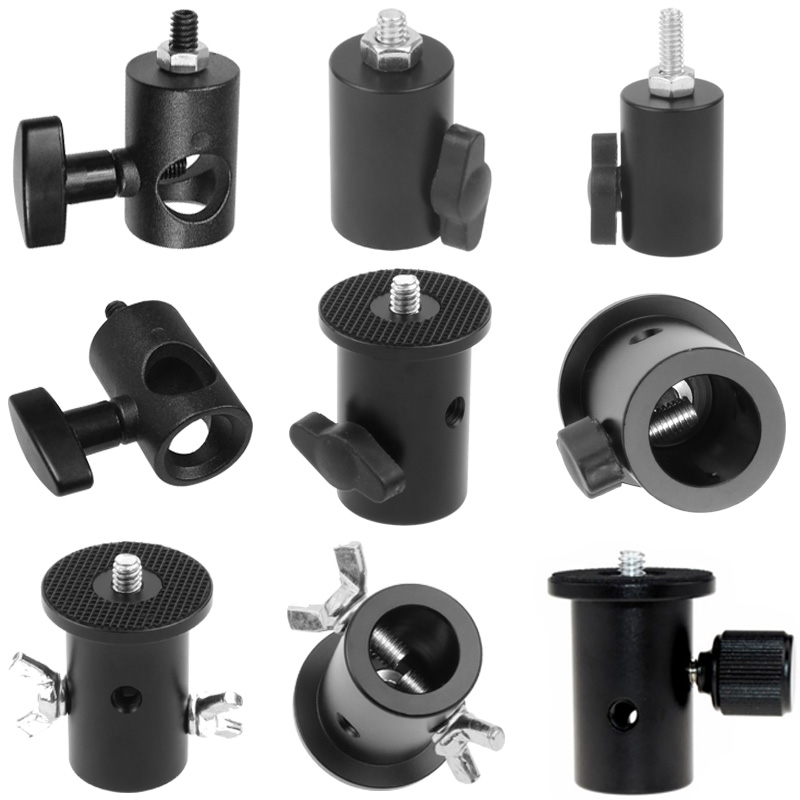 Tripod Light Stand Adapter 1/4 - Lighting Gallery 评论和价格