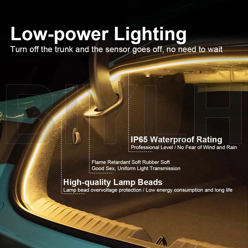 Car Trunk Light Modified Ambie - Lighting Bolt Decor 评论和价格