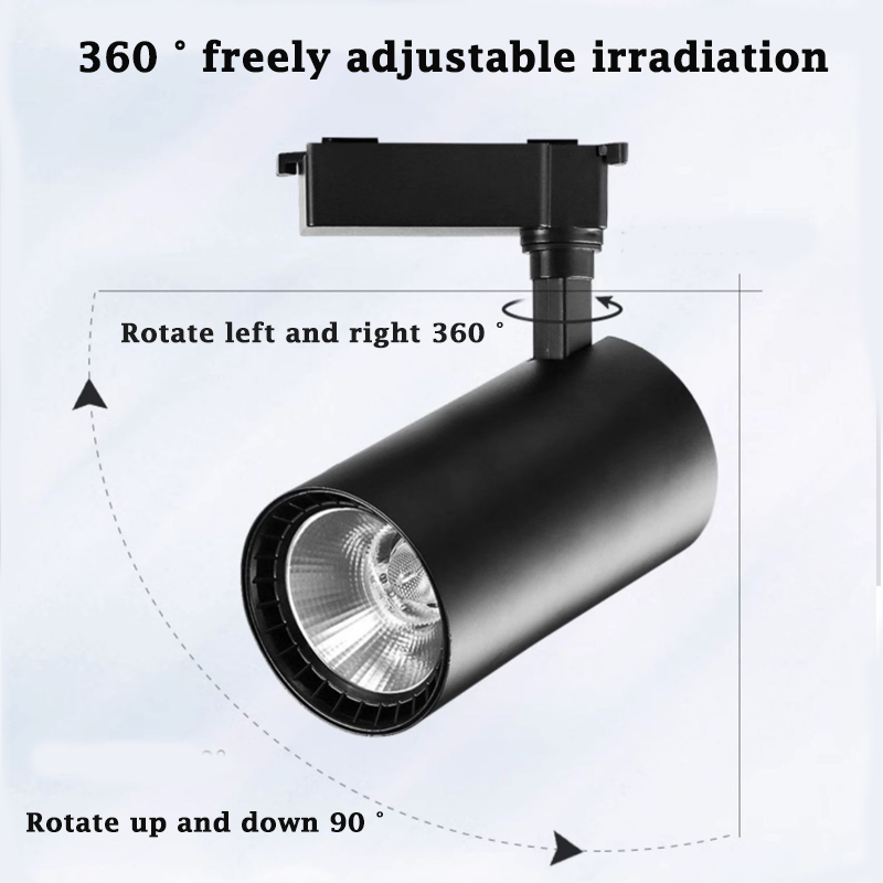 Led Track Light Tricolor Rail  - Decor Lighting Fixtures 评论和价格