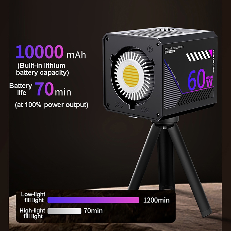 60W RGB Video Light Portable L - Lighting Gallery 评论和价格