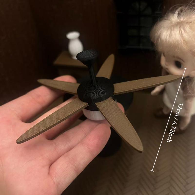Miniature Ceiling Fan with LED - Lighting Gallery 评论和价格