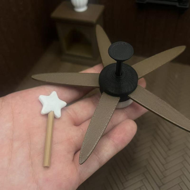 Miniature Ceiling Fan with LED - Lighting Gallery 评论和价格