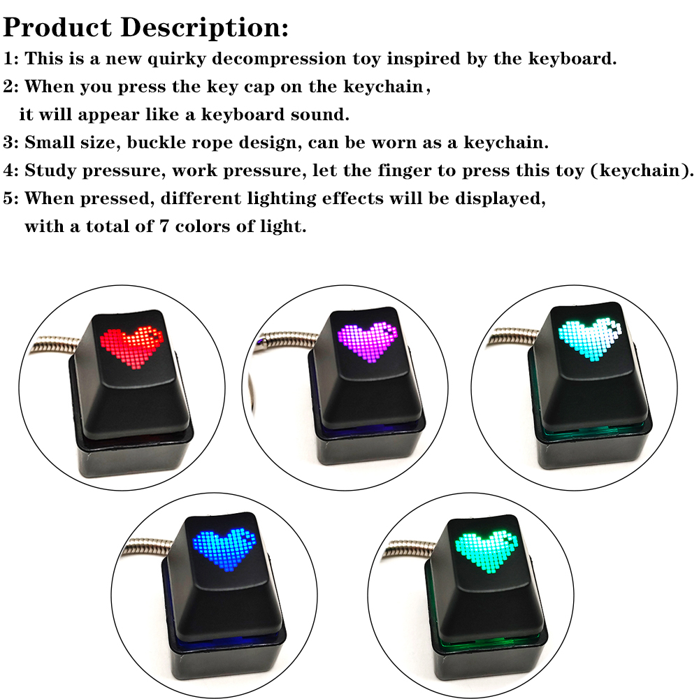 RGB Lighting Keychain Couple K - Pendant Light Shade 评论和价格