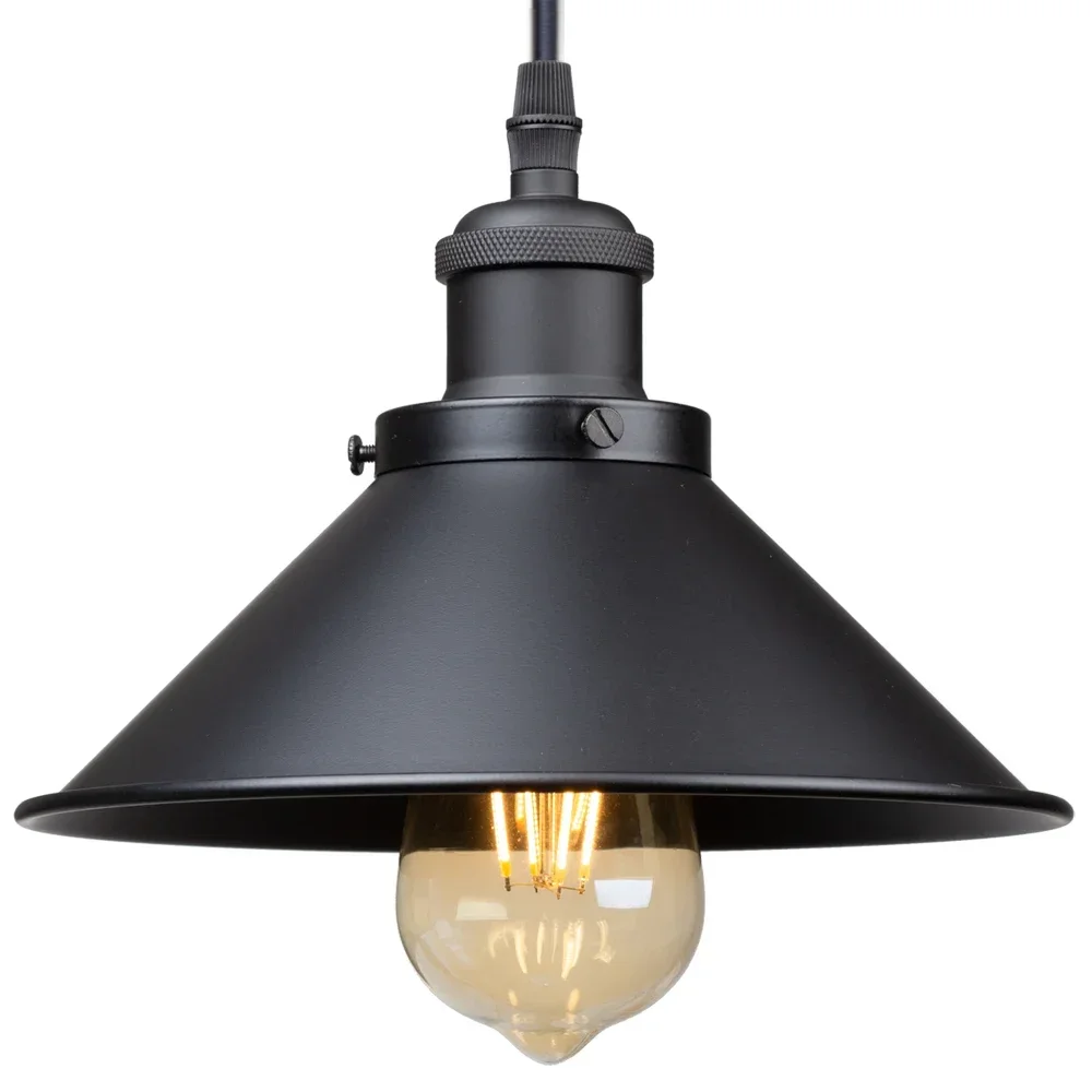 Black Vintage Pendant Light Re - Decor Lighting Fixtures 评论和价格